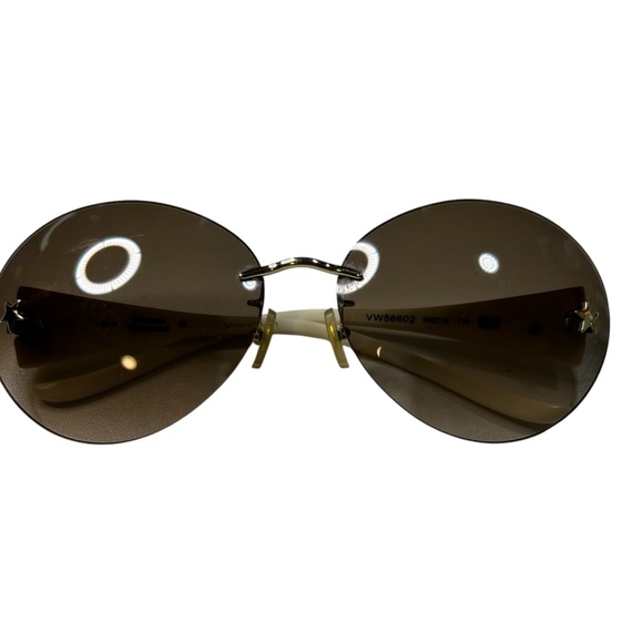 Vivienne Westwood Rimless Star Aviator Sunglasses Gradient Y2K main image 9